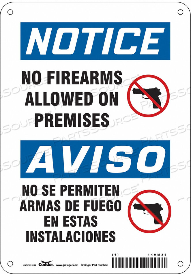 OEM#: 449M35ЗНАК БЕЗОПАСНОСТИ 10 В X 7 Ш ТОЛЩИНА 0,004 от Condor