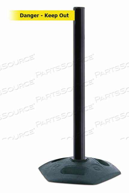 OEM#: 886-33-MAX-NO-YDX-CBARRIER POST W/BELT YELLOW W/BLACK TEXTS от Tensabarrier