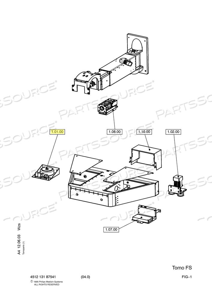 Заменяет Philips Healthcare 451213118101БЛОК ПИТАНИЯ
