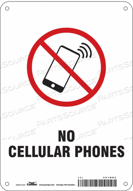 OEM#: 451N82SIGN CELL PHONE 7 W 10 H 0.055 THICK от Condor