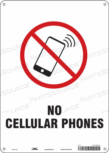 OEM#: 451N83SIGN CELL PHONE 10 W 14 H 0.055 THICK от Condor