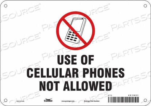 OEM#: 451N91SIGN CELL PHONE 10 W 7 H 0.055 THICK от Condor