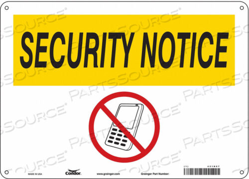 OEM#: 451N97SIGN CELL PHONE 14 W 10 H 0.032 THICK от Condor