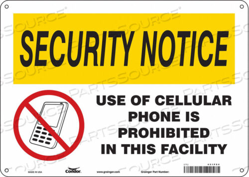 OEM#: 451P04SIGN CELL PHONE 14 W 10 H 0.032 THICK от Condor