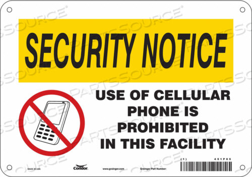 OEM#: 451P05SIGN CELL PHONE 10 W 7 H 0.055 THICK от Condor
