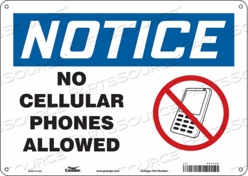 OEM#: 451P30SIGN CELL PHONE 14 W 10 H 0.055 THICK от Condor