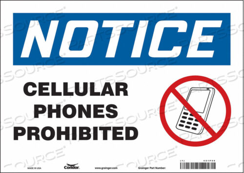 OEM#: 451P56SIGN CELL PHONE 14 W 10 H 0.004 THICK от Condor