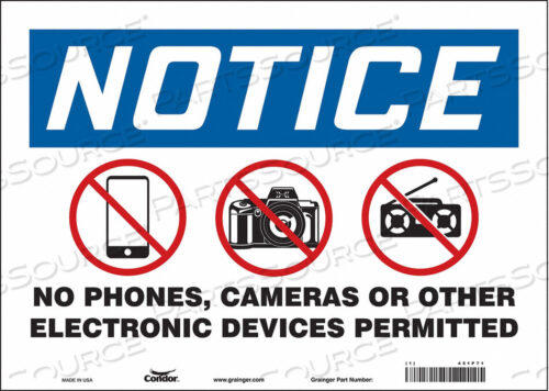 OEM#: 451P71SIGN CELL PHONE 14 W 10 H 0.004 THICK от Condor