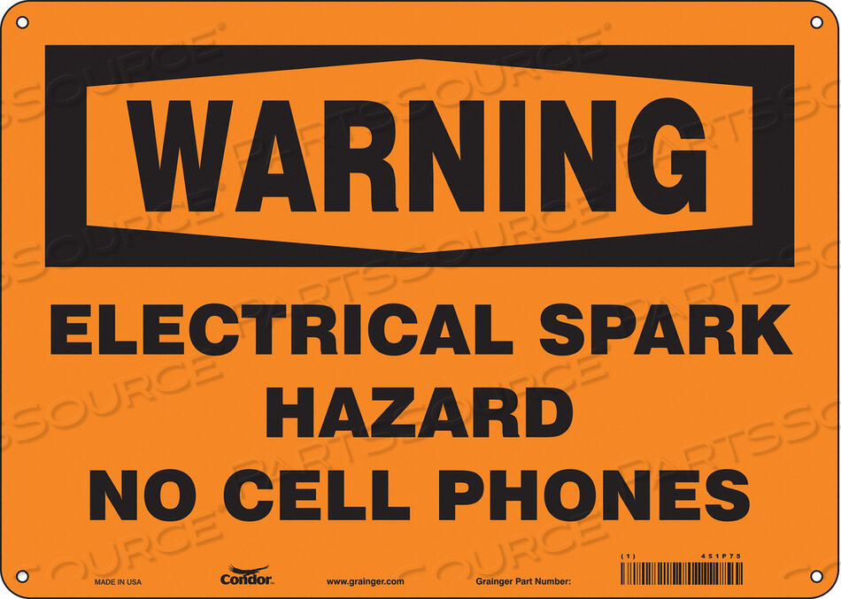 OEM#: 451P75SIGN CELL PHONE 14 W 10 H 0.004 THICK от Condor