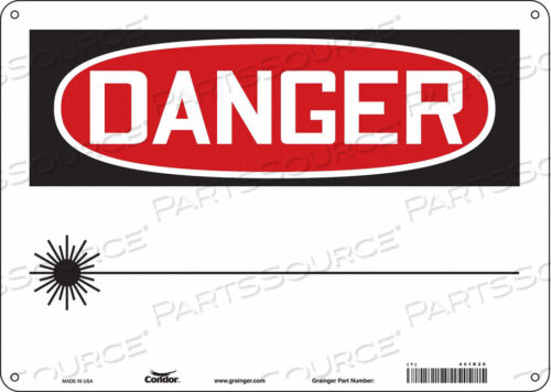 OEM#: 451R20LASER WARNING 14 W 10 H 0.055 THICK от Condor