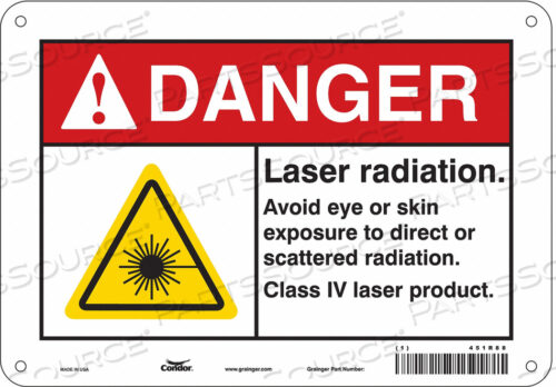 OEM#: 451R88LASER WARNING 10 W 7 H 0.055 THICK от Condor