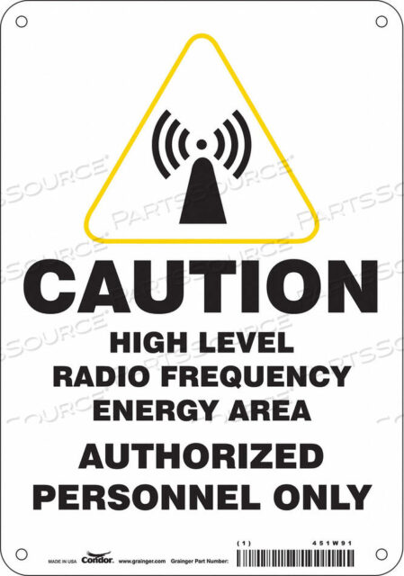 OEM#: 451W91SIGN RADIOFREQUENCY/MICROWAVE 10 H от Condor
