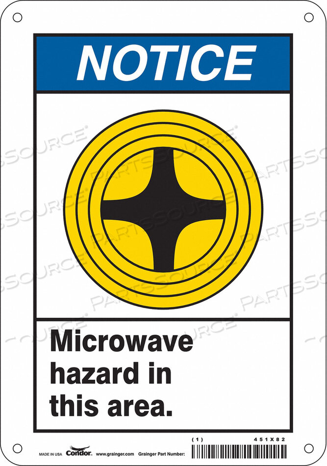OEM#: 451X82SIGN RADIOFREQUENCY/MICROWAVE 10 H от Condor