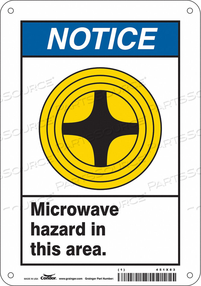 OEM#: 451X83SIGN RADIOFREQUENCY/MICROWAVE 10 H от Condor