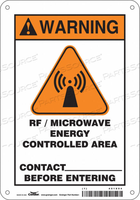 OEM#: 451X94SIGN RADIOFREQUENCY/MICROWAVE 10 H от Condor