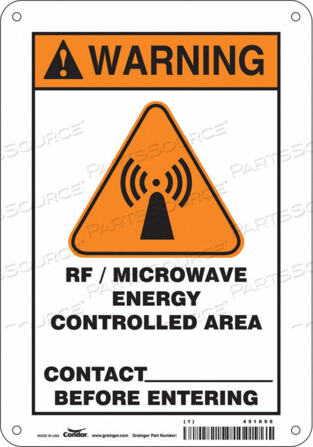 OEM#: 451X96SIGN RADIOFREQUENCY/MICROWAVE 10 H от Condor