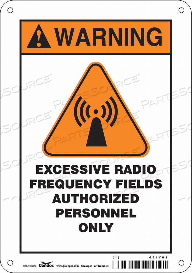 OEM#: 451Y01SIGN RADIOFREQUENCY/MICROWAVE 10 H от Condor