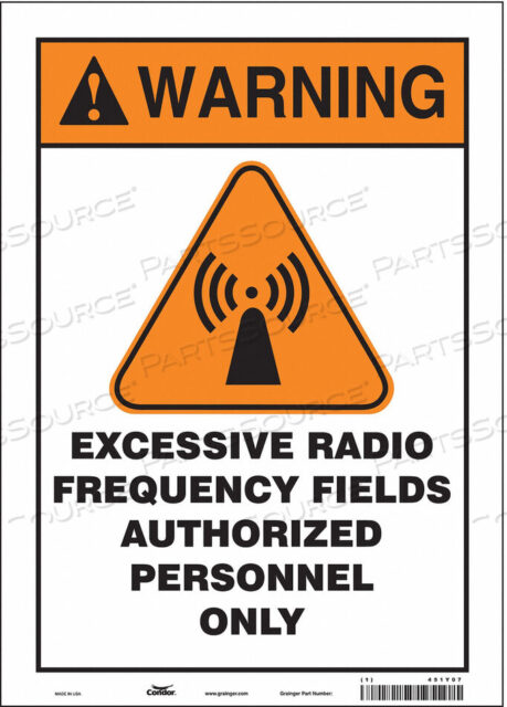 OEM#: 451Y07SIGN RADIOFREQUENCY/MICROWAVE 14 H от Condor