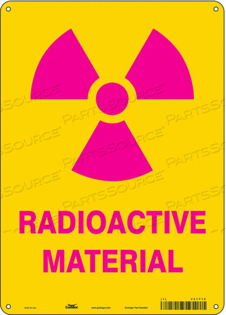 OEM#: 451Y19ЗНАК РАДИАЦИОННОЙ БЕЗОПАСНОСТИ АЛЮМИНИЕВЫЙ 14 H от Condor