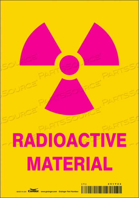 OEM#: 451Y24ЗНАК РАДИАЦИОННОЙ БЕЗОПАСНОСТИ ВИНИЛОВЫЙ 10 H от Condor