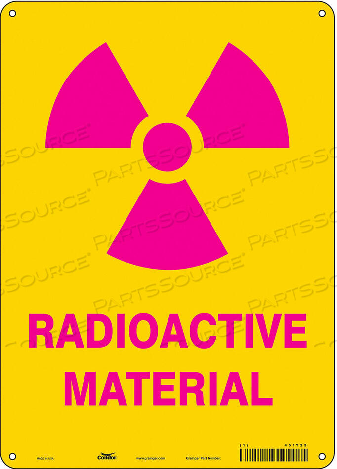 OEM#: 451Y25ЗНАК РАДИАЦИОННОЙ БЕЗОПАСНОСТИ ВИНИЛОВЫЙ 14H от Condor