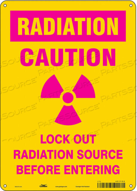 OEM#: 451Y59ЗНАК РАДИАЦИОННОЙ БЕЗОПАСНОСТИ ПЛАСТИКОВЫЙ 14 H от Condor