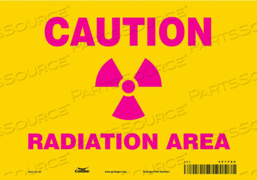 OEM#: 451Y80ЗНАК РАДИАЦИОННОЙ БЕЗОПАСНОСТИ ВИНИЛОВЫЙ 7 H от Condor