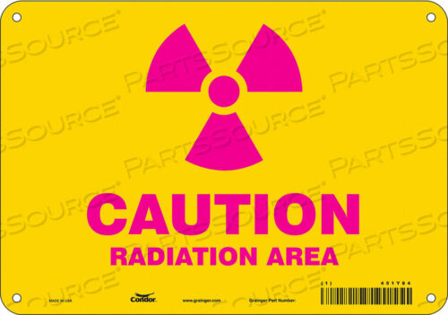 OEM#: 451Y84ЗНАК РАДИАЦИОННОЙ БЕЗОПАСНОСТИ ПЛАСТИКОВЫЙ 7 H от Condor