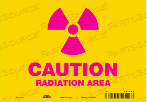 OEM#: 451Y86ЗНАК РАДИАЦИОННОЙ БЕЗОПАСНОСТИ ВИНИЛОВЫЙ 7 H от Condor