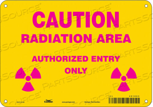 OEM#: 451Z03ЗНАК РАДИАЦИОННОЙ БЕЗОПАСНОСТИ ПЛАСТИКОВЫЙ 7 H от Condor
