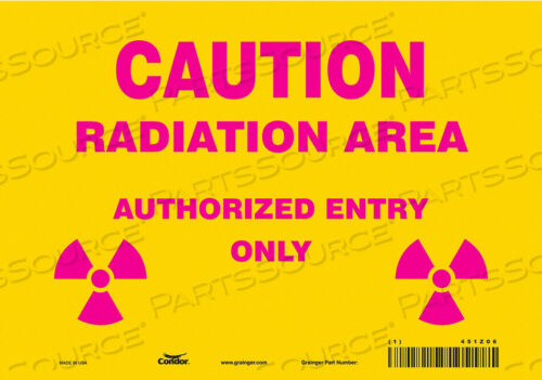 OEM#: 451Z06ЗНАК РАДИАЦИОННОЙ БЕЗОПАСНОСТИ ВИНИЛОВЫЙ 7 H от Condor