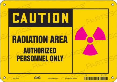 OEM#: 451Z17ЗНАК РАДИАЦИОННОЙ БЕЗОПАСНОСТИ ПЛАСТИКОВЫЙ 7 H от Condor
