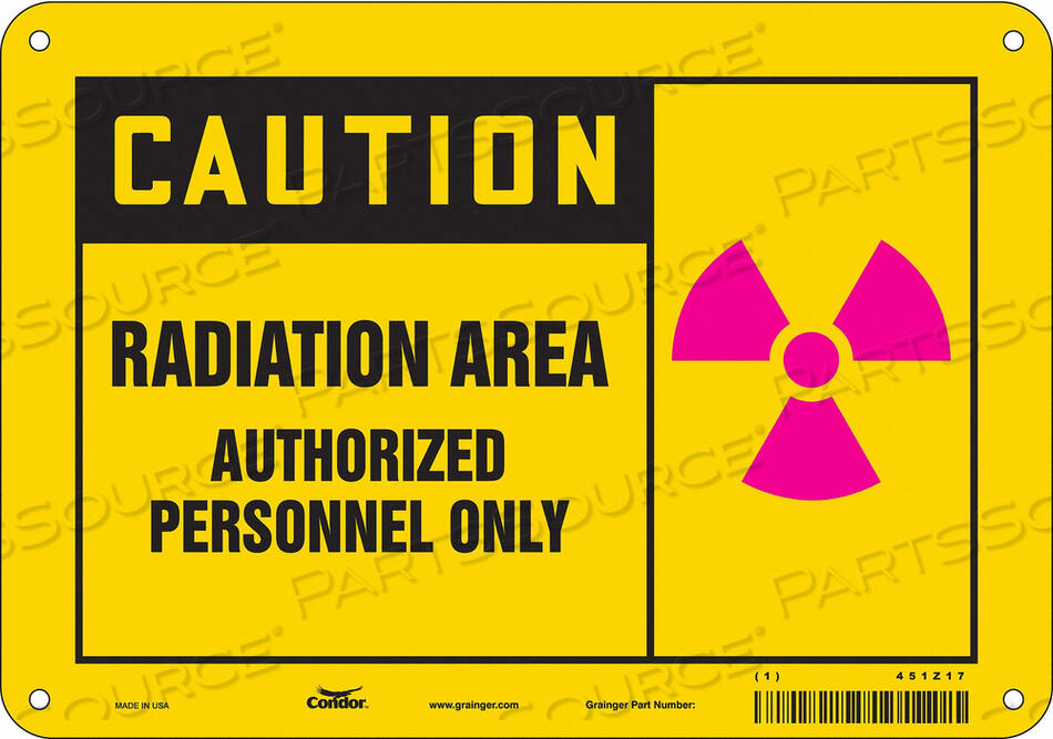 OEM#: 451Z17ЗНАК РАДИАЦИОННОЙ БЕЗОПАСНОСТИ ПЛАСТИКОВЫЙ 7 H от Condor