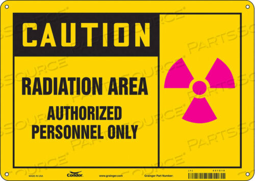 OEM#: 451Z18ЗНАК РАДИАЦИОННОЙ БЕЗОПАСНОСТИ ПЛАСТИКОВЫЙ 10 H от Condor