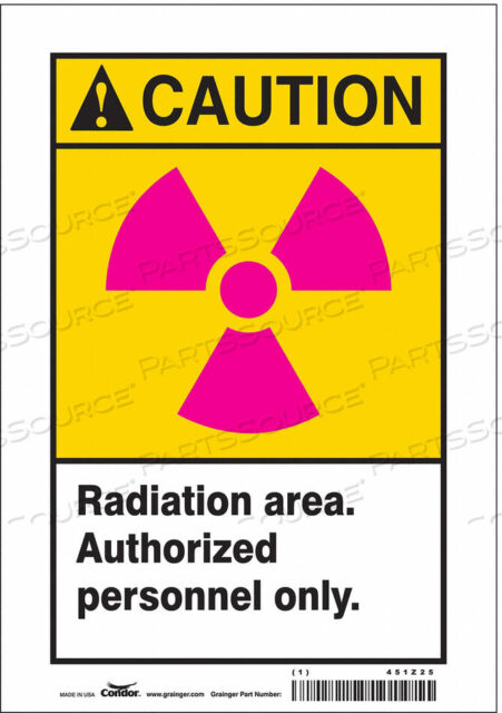 OEM#: 451Z25ЗНАК РАДИАЦИОННОЙ БЕЗОПАСНОСТИ ВИНИЛОВЫЙ 10 H от Condor