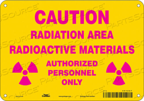 OEM#: 451Z27ЗНАК РАДИАЦИОННОЙ БЕЗОПАСНОСТИ АЛЮМИНИЕВЫЙ 7 H от Condor
