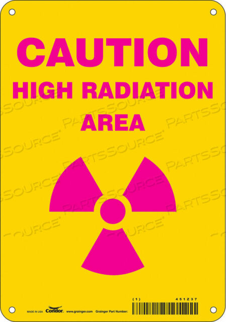 OEM#: 451Z37ЗНАК РАДИАЦИОННОЙ БЕЗОПАСНОСТИ АЛЮМИНИЕВЫЙ 10 H от Condor