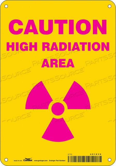 OEM#: 451Z39ЗНАК РАДИАЦИОННОЙ БЕЗОПАСНОСТИ ПЛАСТИКОВЫЙ 10 H от Condor