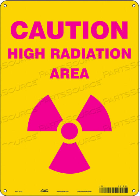 OEM#: 451Z40ЗНАК РАДИАЦИОННОЙ БЕЗОПАСНОСТИ ПЛАСТИКОВЫЙ 14 H от Condor
