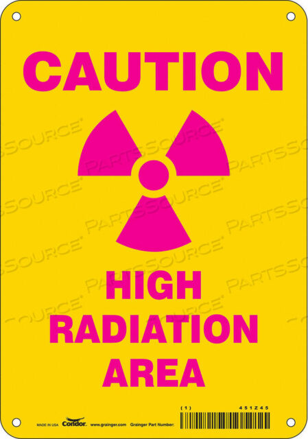 OEM#: 451Z45ЗНАК РАДИАЦИОННОЙ БЕЗОПАСНОСТИ ПЛАСТИКОВЫЙ 10 H от Condor