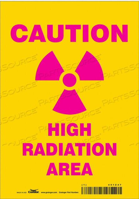 OEM#: 451Z47ЗНАК РАДИАЦИОННОЙ БЕЗОПАСНОСТИ ВИНИЛОВЫЙ 10 H от Condor