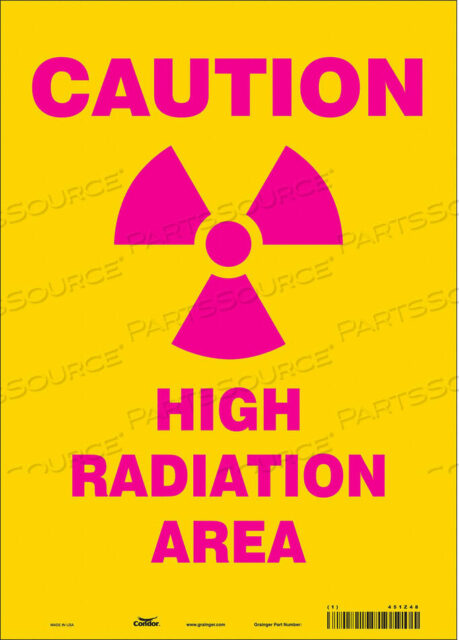 OEM#: 451Z48ЗНАК РАДИАЦИОННОЙ БЕЗОПАСНОСТИ ВИНИЛОВЫЙ 14H от Condor