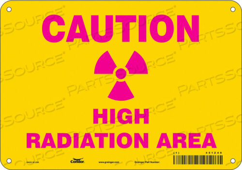 OEM#: 451Z49ЗНАК РАДИАЦИОННОЙ БЕЗОПАСНОСТИ АЛЮМИНИЕВЫЙ 7 H от Condor