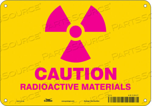 OEM#: 451Z67ЗНАК РАДИАЦИОННОЙ БЕЗОПАСНОСТИ АЛЮМИНИЕВЫЙ 7 H от Condor