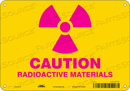 OEM#: 451Z70ЗНАК РАДИАЦИОННОЙ БЕЗОПАСНОСТИ ПЛАСТИКОВЫЙ 7 H от Condor