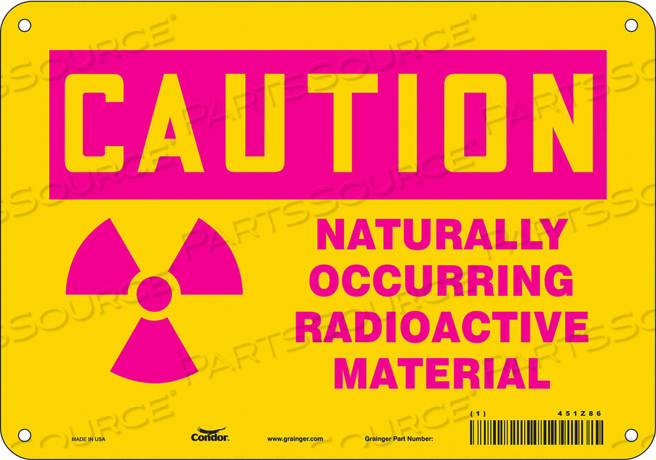 OEM#: 451Z86ЗНАК РАДИАЦИОННОЙ БЕЗОПАСНОСТИ АЛЮМИНИЕВЫЙ 7 H от Condor