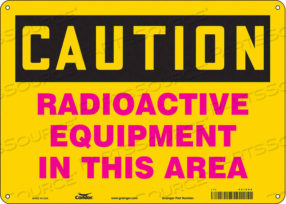 OEM#: 451Z99ЗНАК РАДИАЦИОННОЙ БЕЗОПАСНОСТИ АЛЮМИНИЕВЫЙ 10 H от Condor
