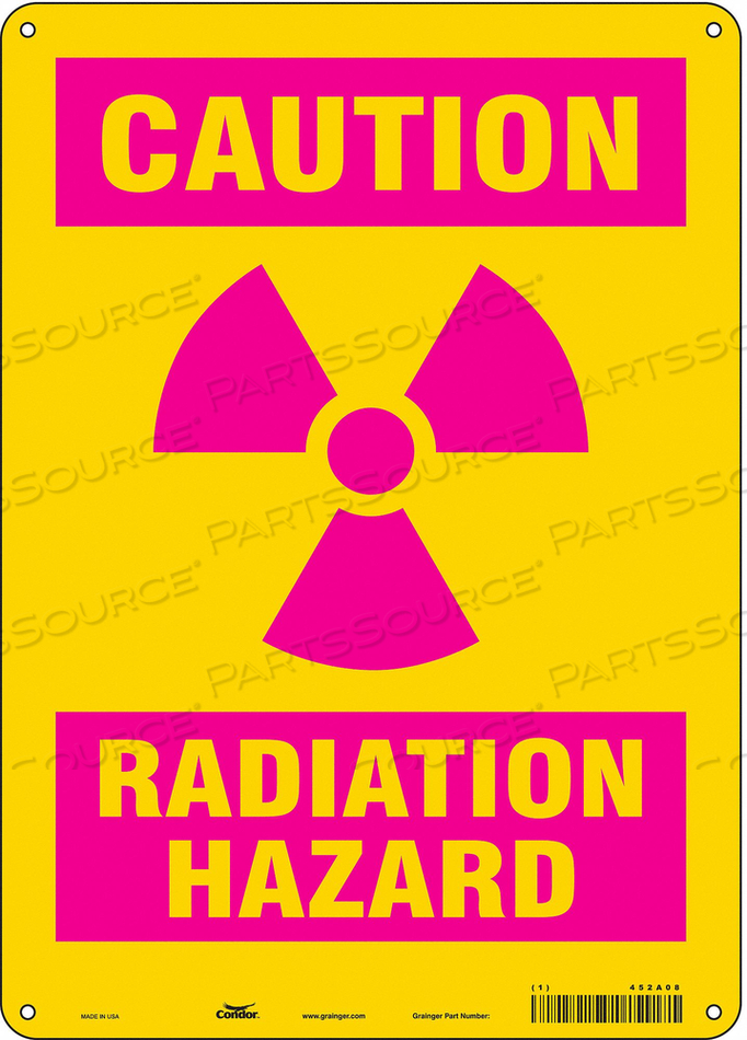 OEM#: 452A08ЗНАК РАДИАЦИОННОЙ БЕЗОПАСНОСТИ ПЛАСТИКОВЫЙ 14 H от Condor