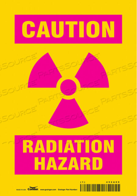 OEM#: 452A09ЗНАК РАДИАЦИОННОЙ БЕЗОПАСНОСТИ ВИНИЛОВЫЙ 10 H от Condor