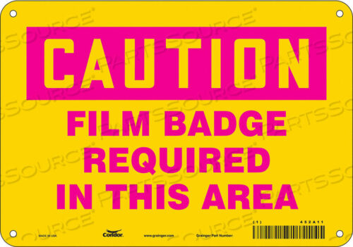 OEM#: 452A11ЗНАК РАДИАЦИОННОЙ БЕЗОПАСНОСТИ АЛЮМИНИЕВЫЙ 7 H от Condor